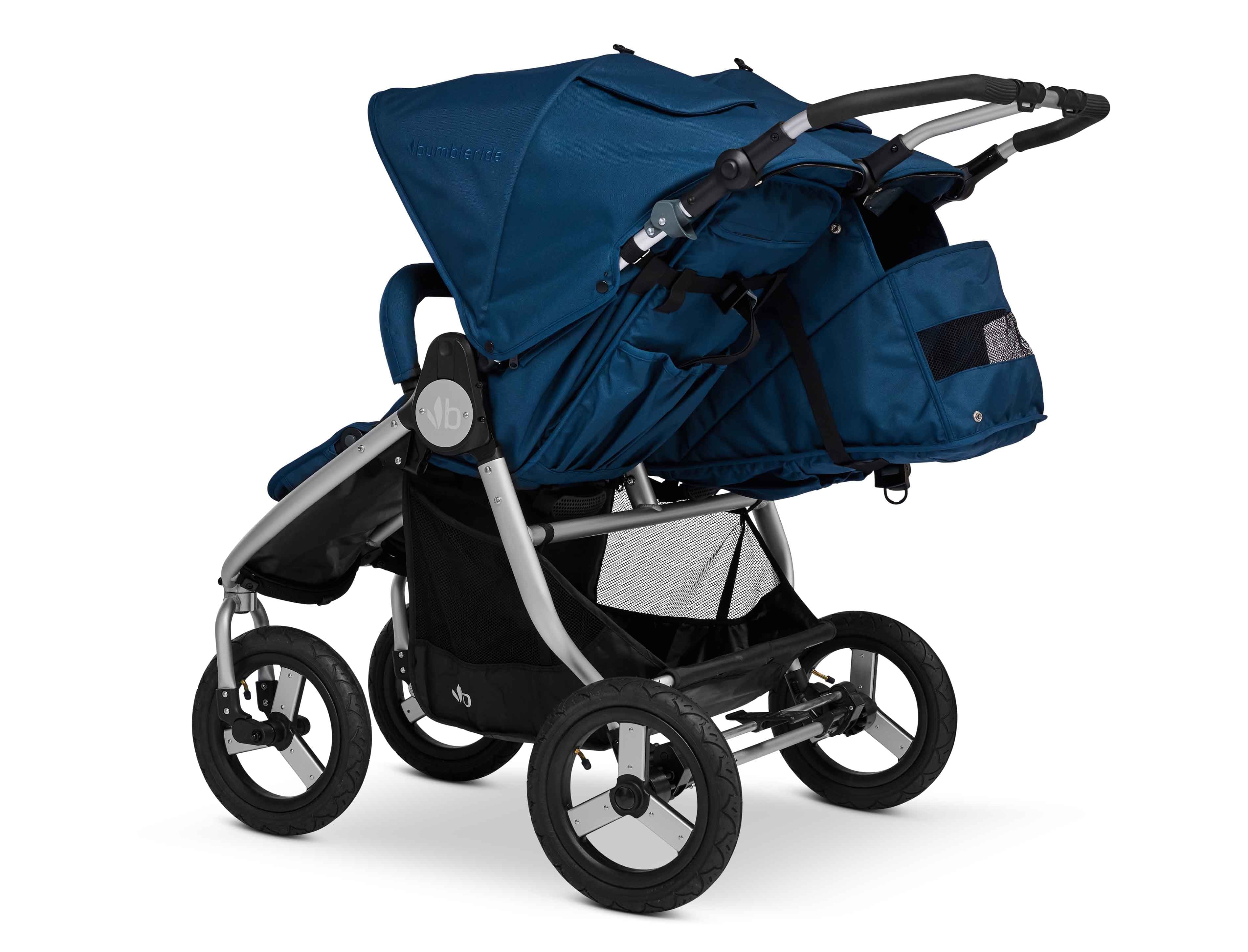 Bumbleride Indie Twin Stroller 2020-2023 | Lightweight Double Jogging Stroller for Twins & Toddlers | Perfect for Outdoor Walks, Running & Travel