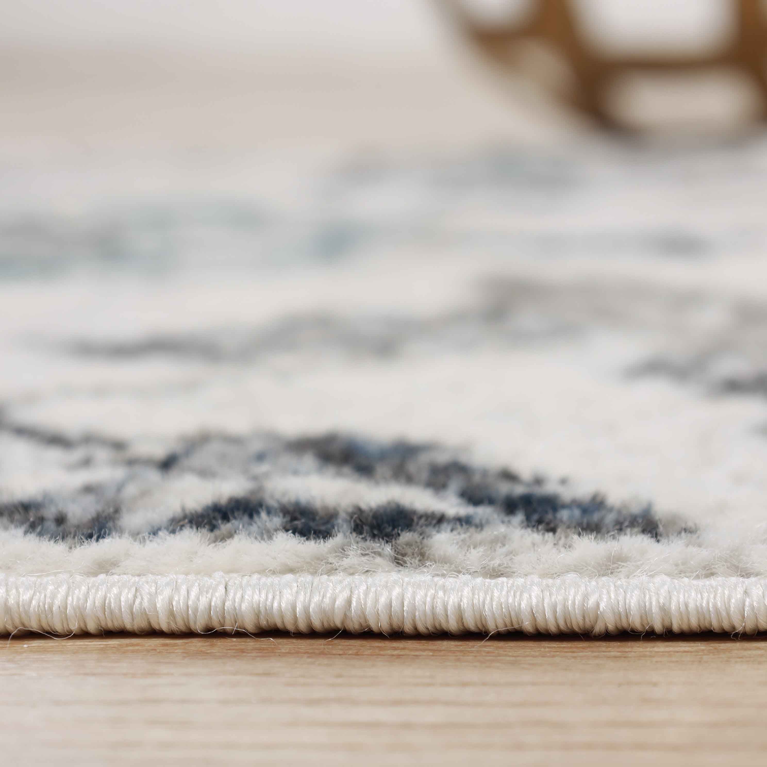Jacobean Floral Modern Farmhouse Indoor Area Rugs & Runner Rugs - Soft Non-Slip Living Room Bedroom Decor for Cozy Home