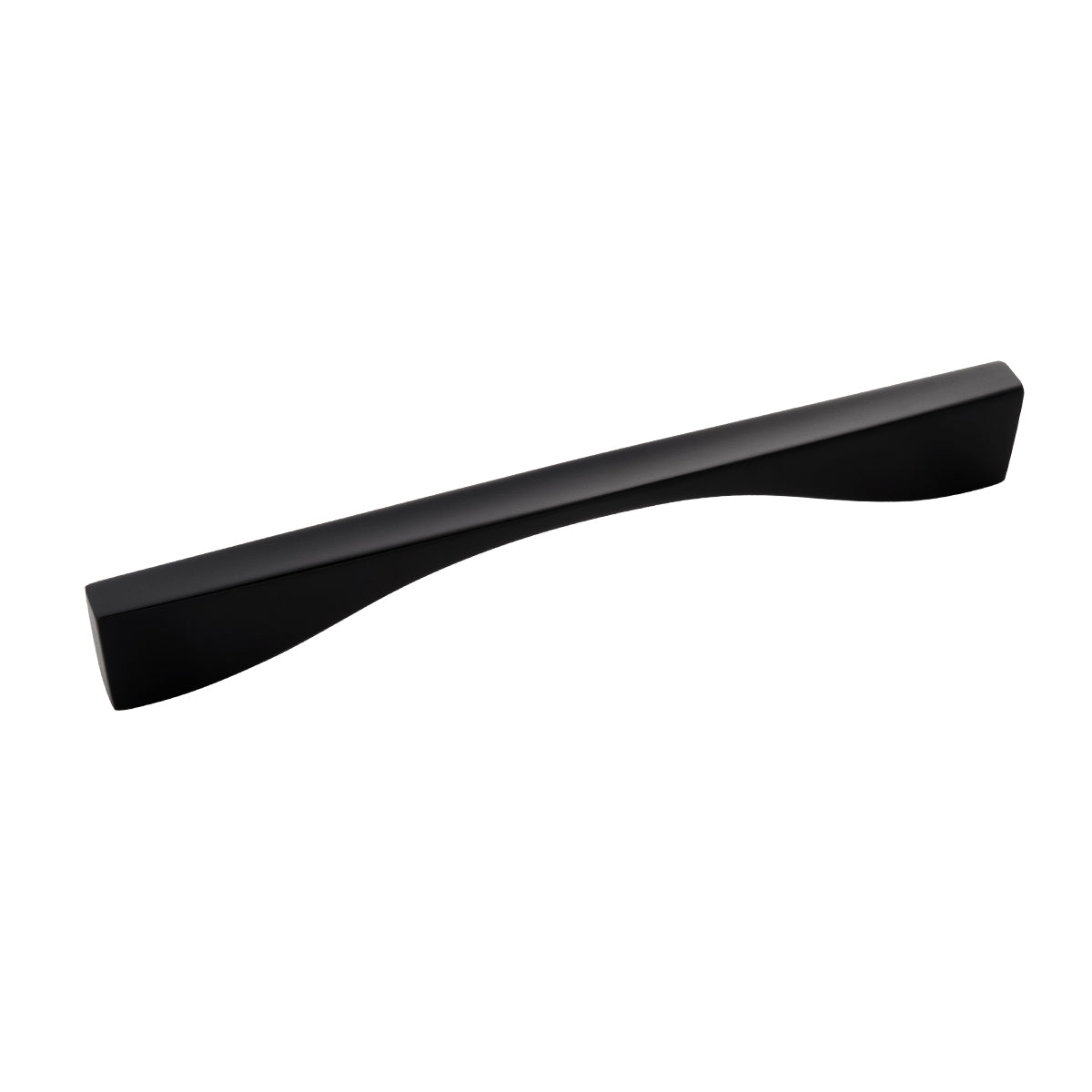 7 9/16 Inch (192mm) Matte Black Cabinet Pull - Center to Center Handle for Kitchen Cabinets, Drawers & Furniture Hardware - Modern Home Upgrade