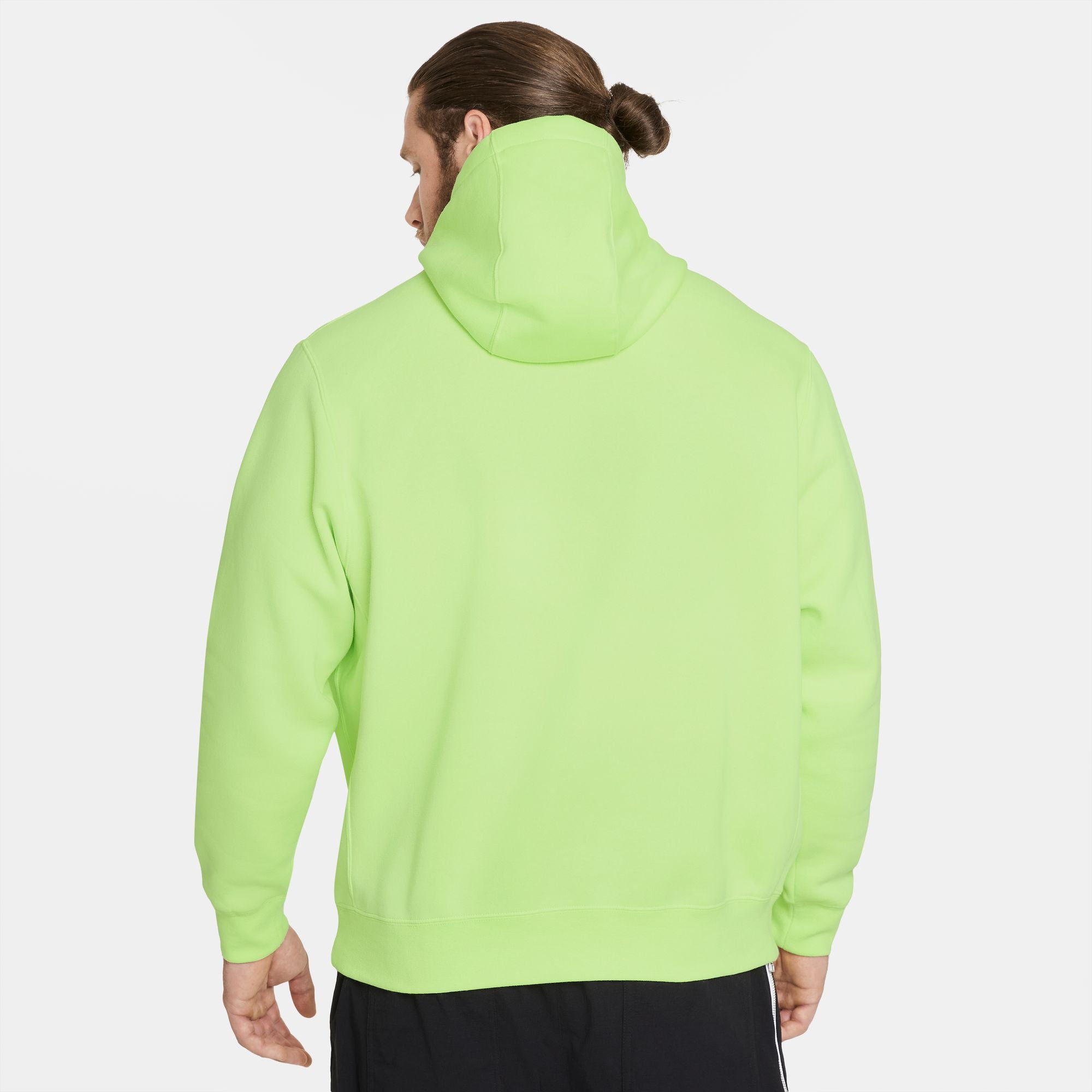 Nike Men's Sportswear Club Fleece Hoodie with Left Chest Logo - Comfortable & Stylish for Casual Wear, Gym, and Outdoor Activities