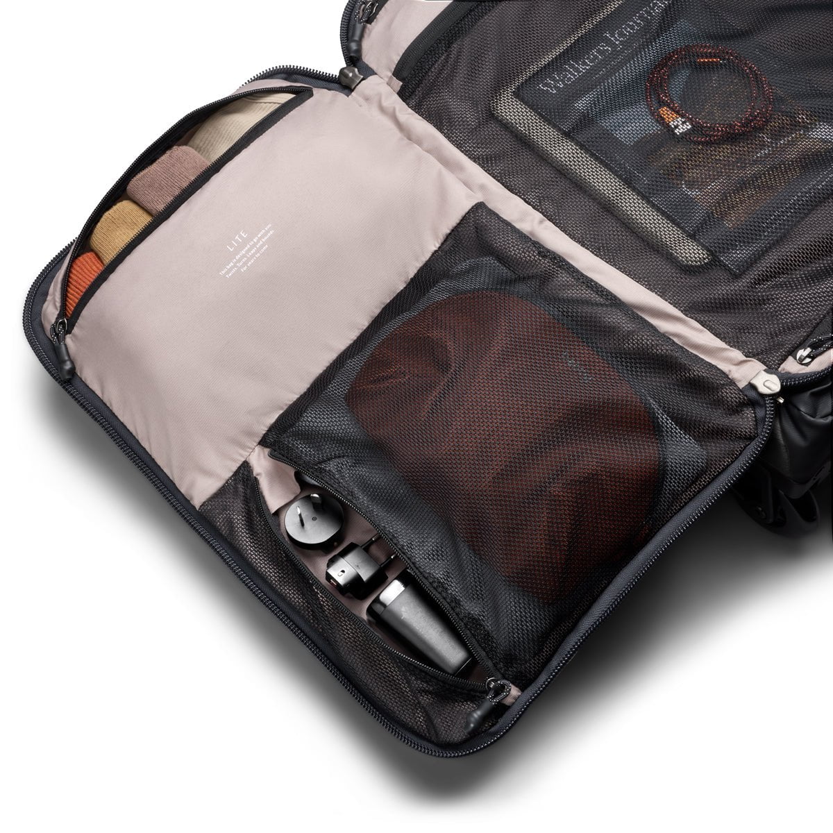Bellroy Lite Carry On Luggage - Lightweight Travel Suitcase for Airplane, Business Trips & Weekend Getaways | Durable & Compact Design