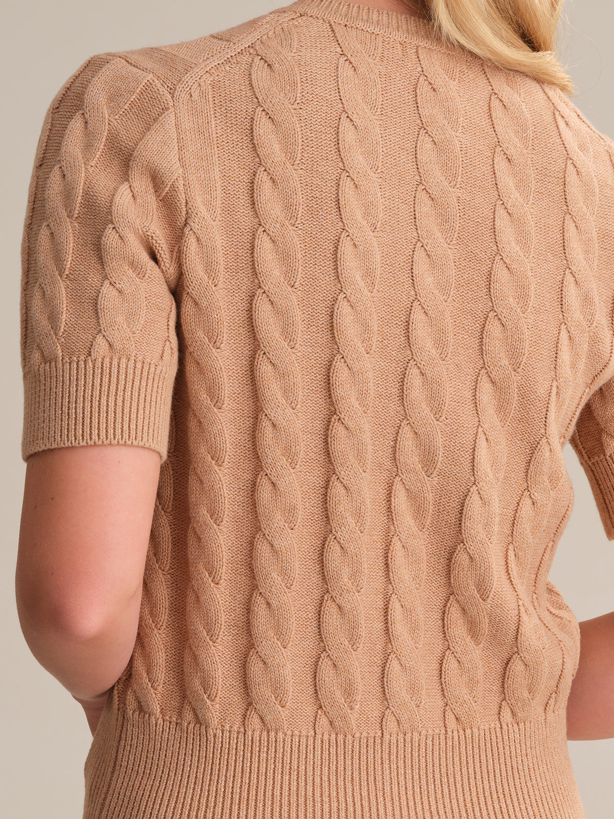 Women's Cable Knit Cotton Cardigan Sweater - Soft & Cozy Pullover for Fall & Winter - Perfect for Casual Outfits, Office Wear, and Layering