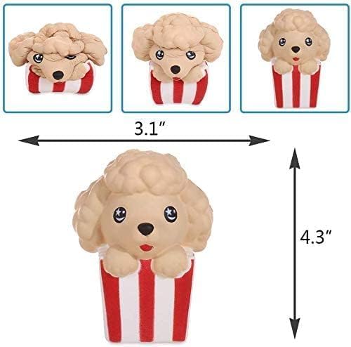 Anboor 3 Pack Kawaii Scented Squishy Toys - Stress Relief for Kids & Adults