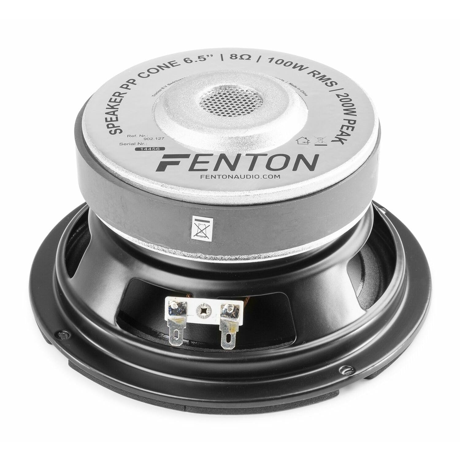 Fenton WP16 6.5 Inch Bass Speaker (16cm) - 200 Watts Max Power, Suspension Foam & Heat Resistant Coil - Perfect for HiFi Systems, Home Theater, and Car Audio Speaker Replacement