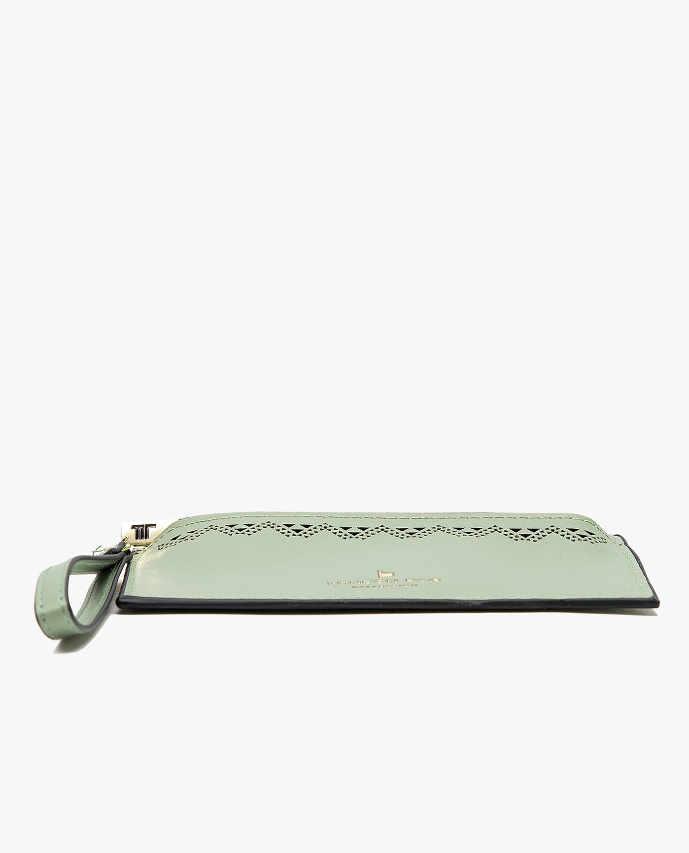 HANNAH Laser Cut Wristlet Double Zip Wallet - Stylish RFID Blocking Crossbody Phone Purse for Women, Perfect for Travel, Shopping & Everyday Use