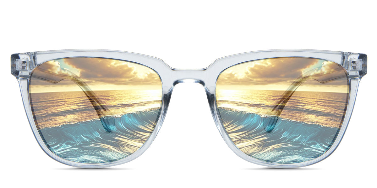 Emery Women's Prescription Tinted Glasses - Fashionable Blue Light Blocking & UV Protection Eyewear for Work, Reading, and Digital Screen Use