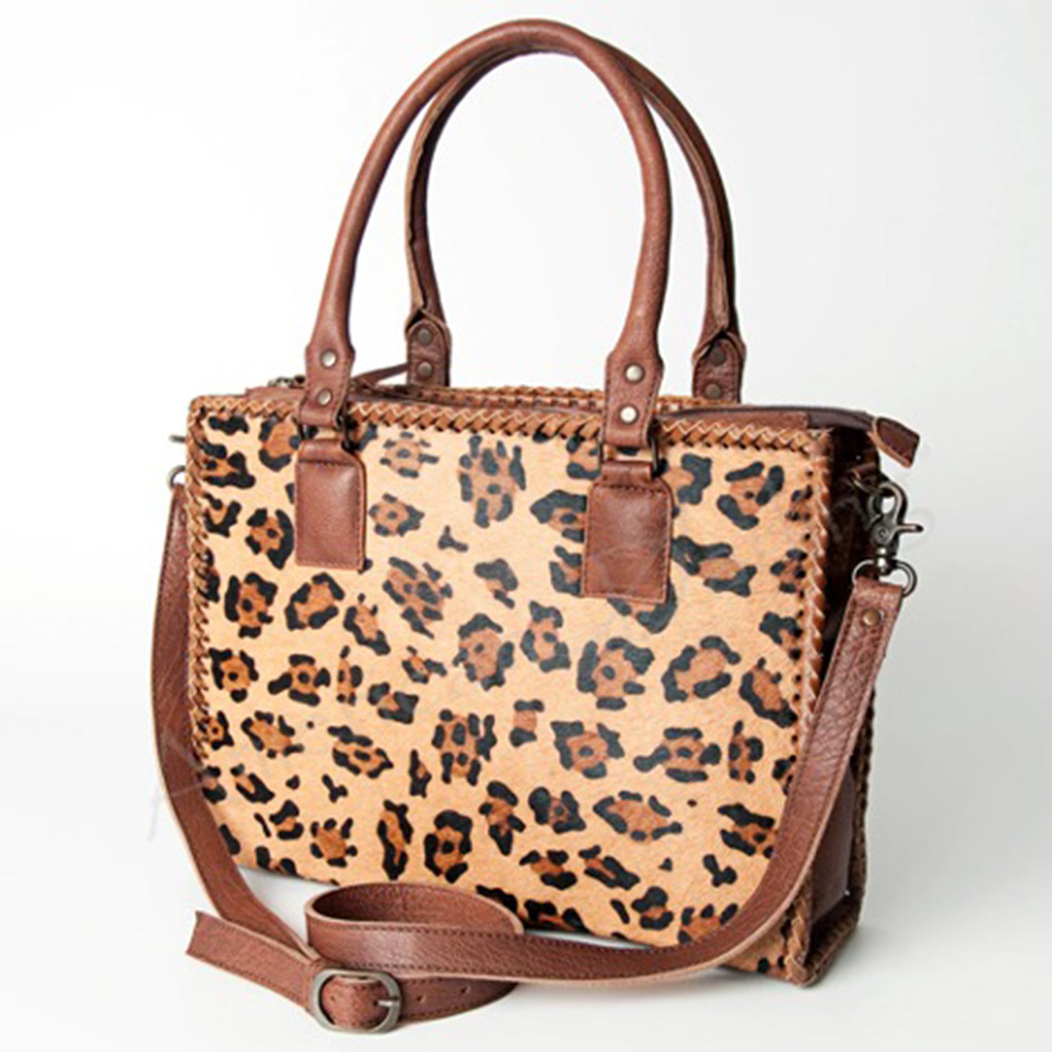 American Darling Conceal Carry Cheetah Print Tote Bag for Women - Stylish & Functional Purse for Everyday Use, Travel, and Concealed Carry