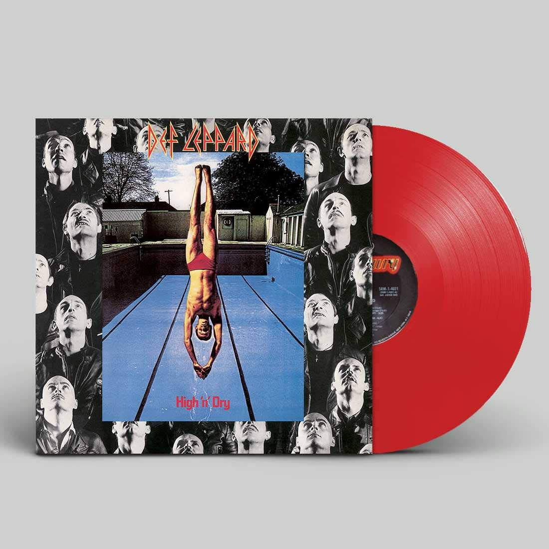 High 'N' Dry - Red Vinyl Record - Sealed LP - Perfect for Collectors & Vintage Music Lovers - Great for Home Decor & Music Room Displays