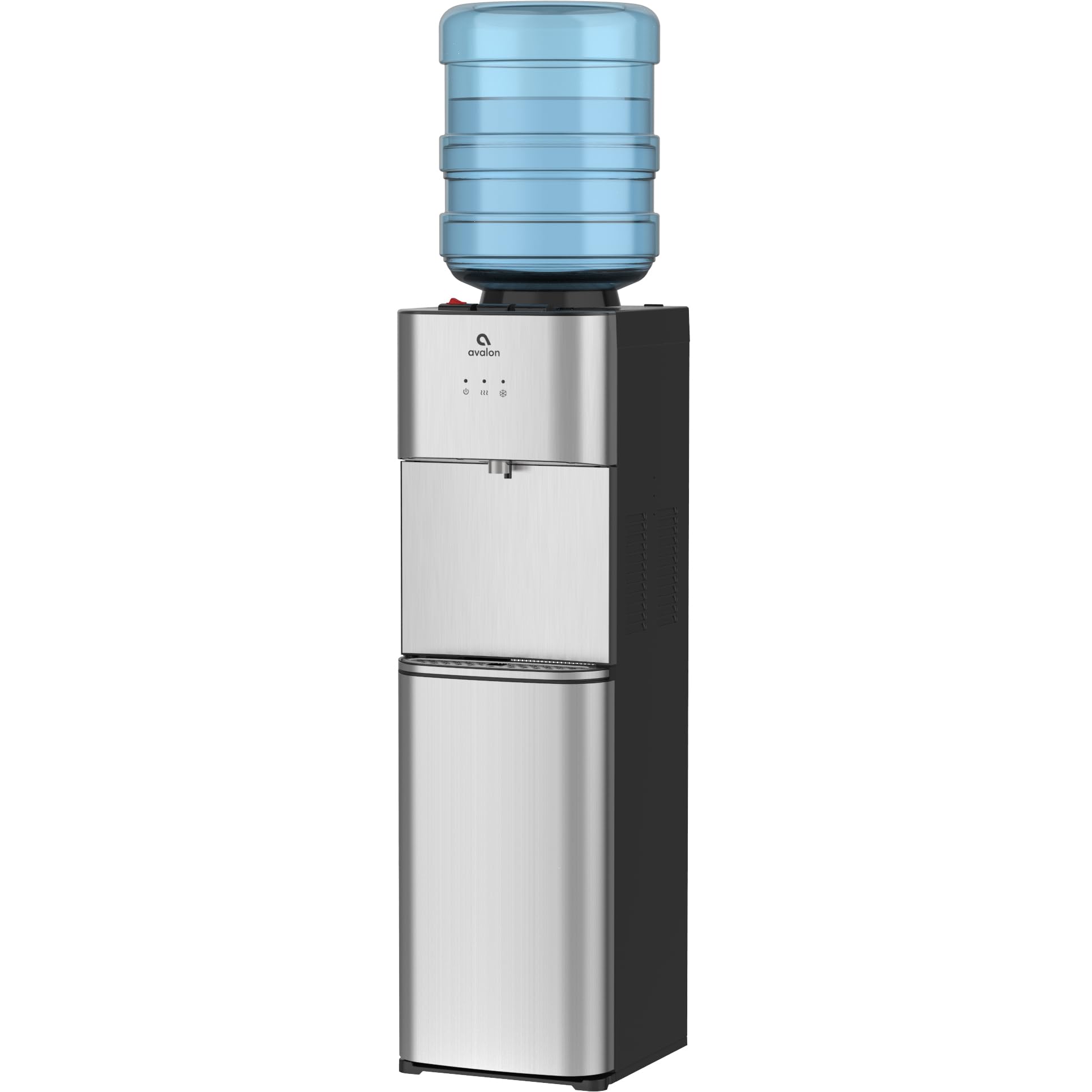 Avalon A10 Top Loading Water Cooler Dispenser with 3 Temperature Settings & Child Safety Lock - UL Certified Stainless Steel - Perfect for Home, Office & Kitchen Use