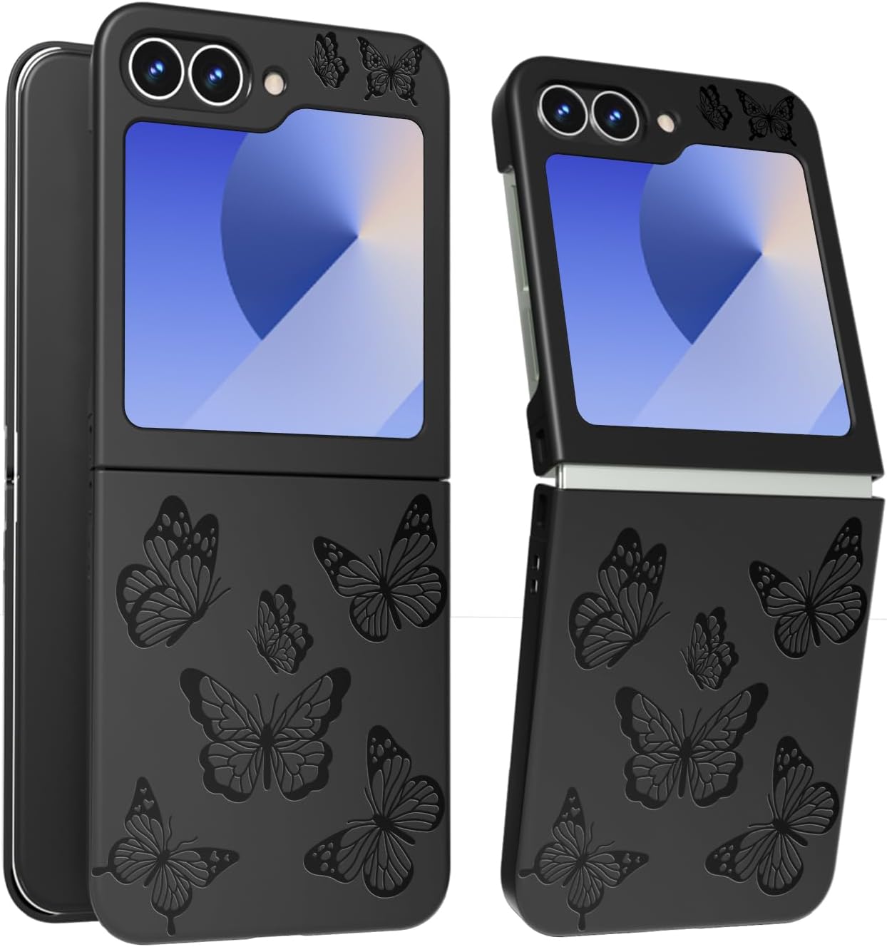 Samsung Galaxy Z Flip 6 Leopard Cheetah Print Slim Thin Protective Phone Case - Fashionable & Durable Cover for Everyday Use, Travel, and Work