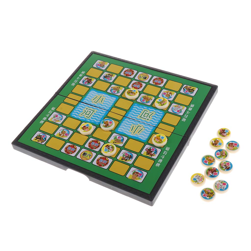 Aternee Small Jungle Animal Chess Board Game - Fun & Educational Strategy Game for Kids, Children's Gift - Perfect for Family Game Nights & Classroom Learning Activities