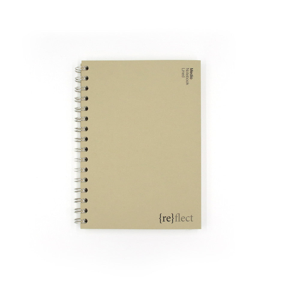 Coffeenotes Medio Wiro Notebook - Camel Tweed Hardcover Journal for Writing, Sketching & Note Taking - Perfect for Office, School & Travel Use