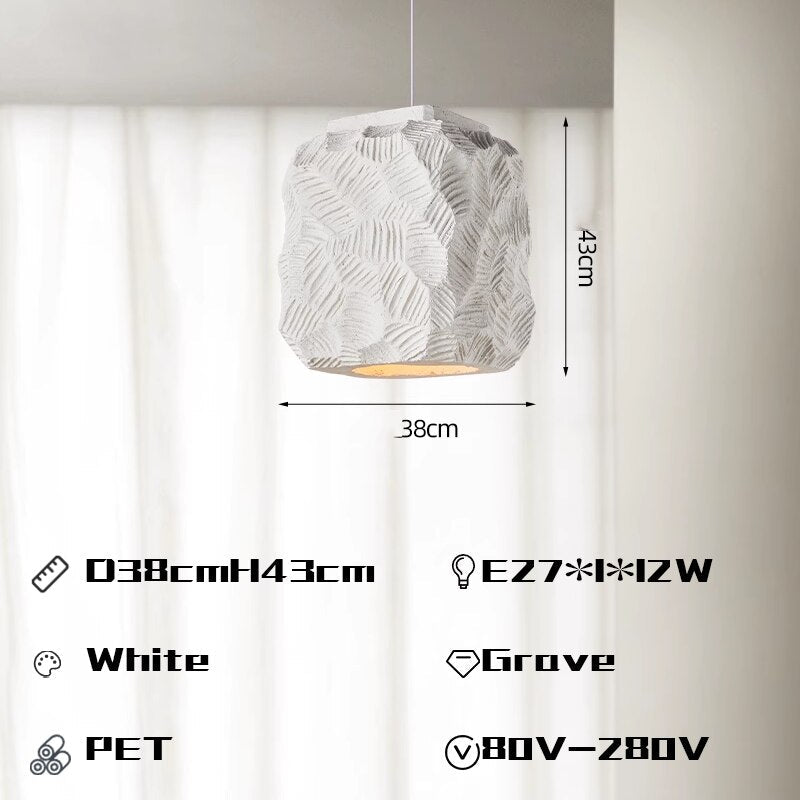 Minimalist Pendant Light Fixture - Modern Stylish Hanging Lamp for Kitchen Island, Dining Room & Bedroom Lighting Decor