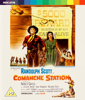 Comanche Station Blu-ray | Classic Western Movie | High-Definition DVD Collection | Perfect for Movie Nights & Western Film Enthusiasts
