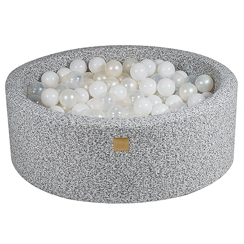 Gris Melange: Blanco/Transparente/Blanco Perla