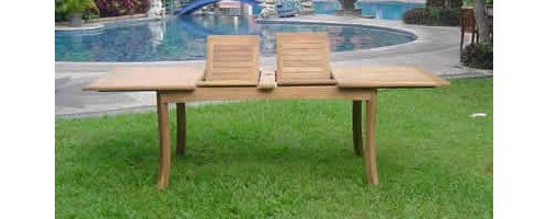 Premium Grade-A Teak Wood 10-Piece Dining Set - 117