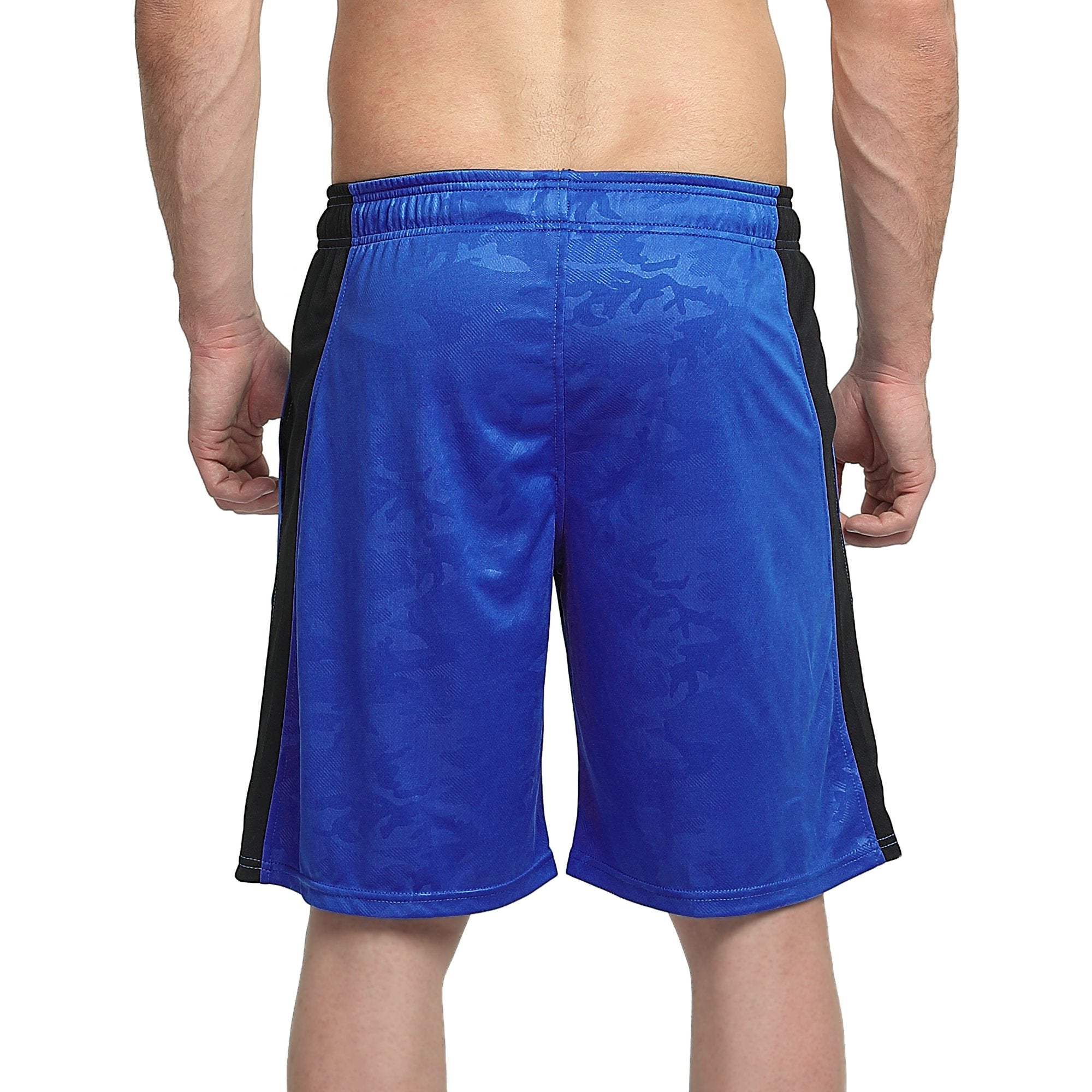 Premium Men's Basketball Shorts - Indigo Blue | Moisture-Wicking & Breathable Fabric for Sports & Gym Workouts | Ideal for Basketball, Running & Casual Wear