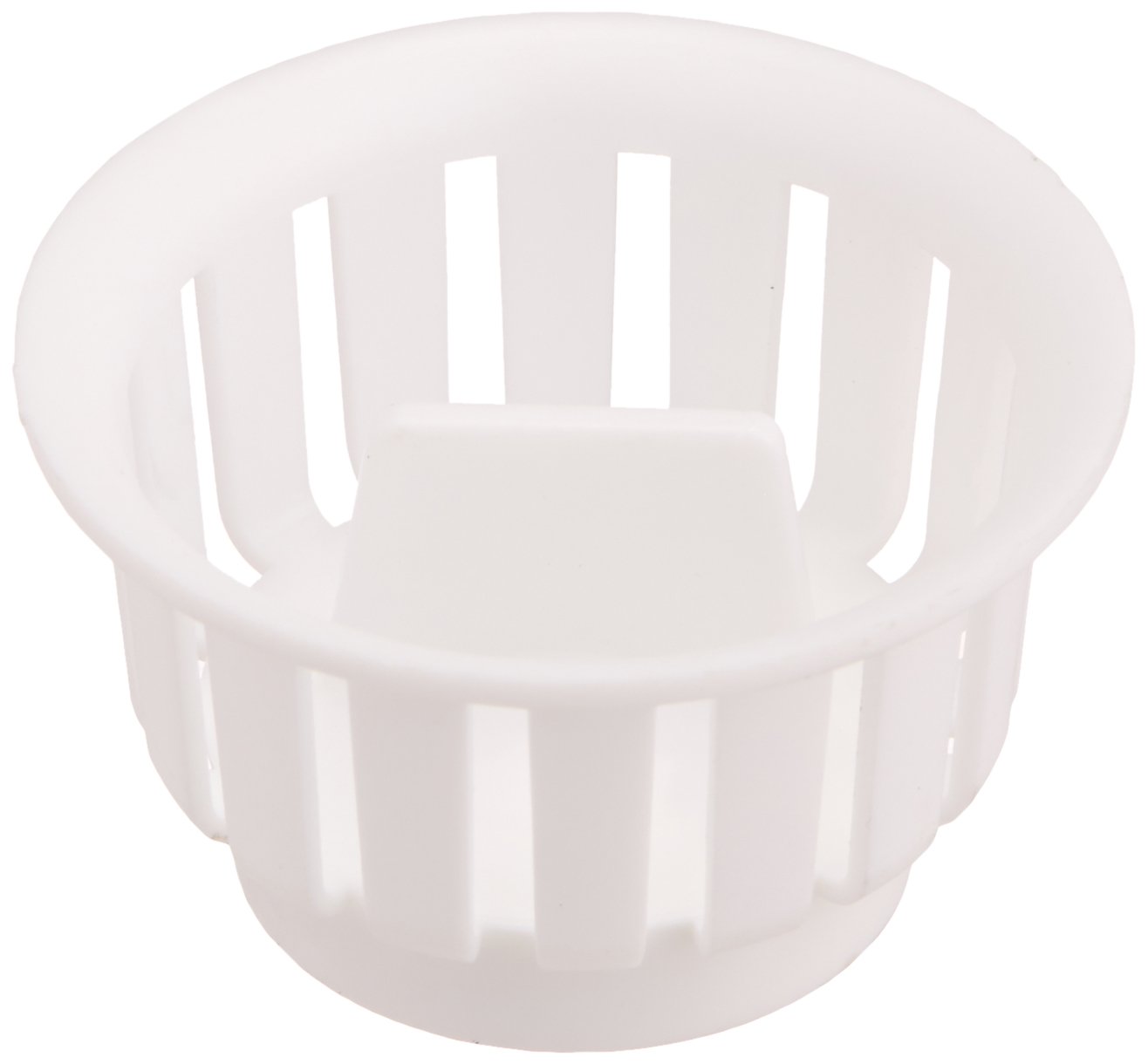 LaSalle Bristol 91500127 White Basket Strainer Crumb Cup - Perfect for Kitchen Sinks, Bathroom Drains & Food Prep Areas