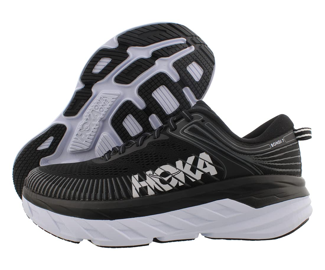 HOKA ONE ONE Bondi 7 Women's Running Shoes - Cushioned Comfort for Long Distance, Walking & Everyday Wear