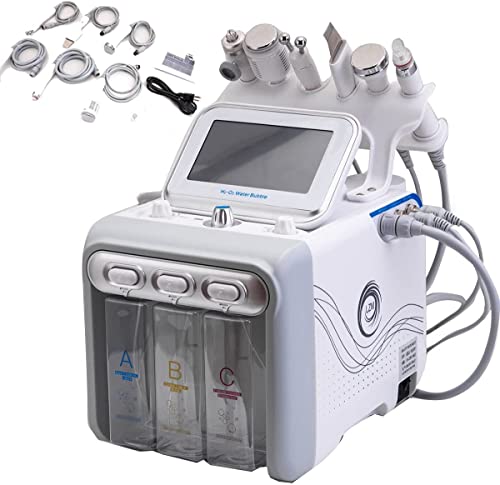 YILIKISS 6-in-1 Hydrogen Oxygen Facial Beauty Machine for Skin Tightening, Moisturizing & Pore Cleansing | Professional Skin Rejuvenation Device | Perfect for Home Spa & Salon Treatments