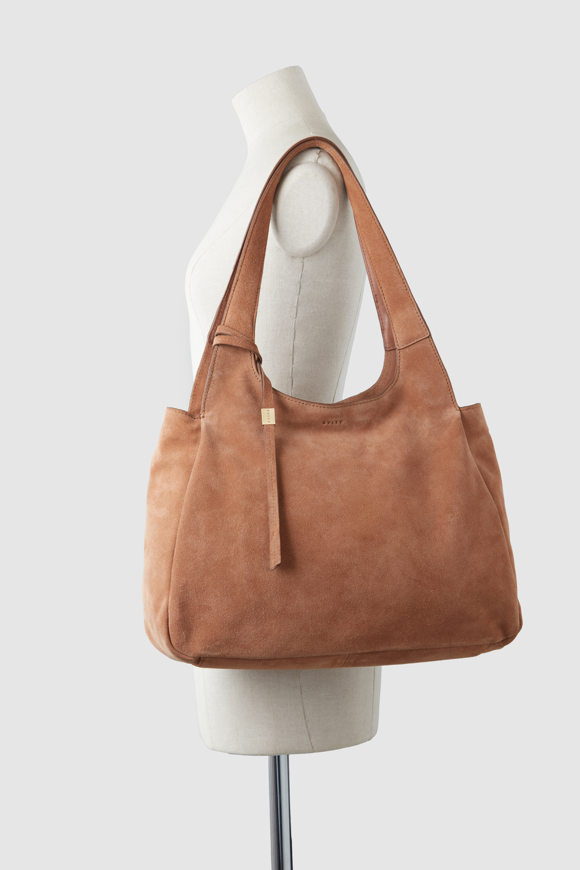 Clara Genuine Leather Charm Tote Bag for Women - Stylish & Spacious Handbag for Work, Travel, and Everyday Use
