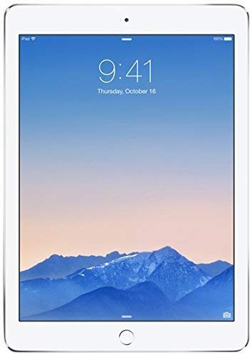 Refurbished Apple iPad Air 2 16GB 4G LTE Unlocked Tablet - Silver | Fast Performance, Lightweight Design for Work, School & Entertainment