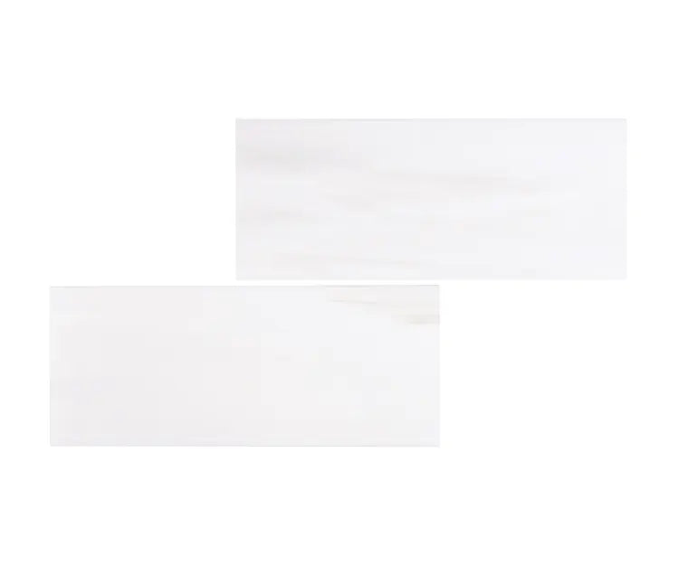 Premium Bianco Dolomite 3x6 Subway Tile - Matte White Ceramic Wall Tile for Kitchen Backsplash, Bathroom & Shower - Classic Subway Tile Design for Modern Home Renovation