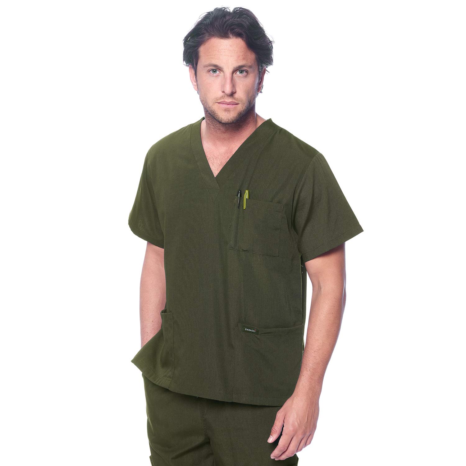 Dagacci Medical Scrubs for Women & Men - Comfortable & Durable Scrubs Tops & Shirts for Nurses, Doctors & Healthcare Professionals | Perfect for Hospitals, Clinics & Medical Work