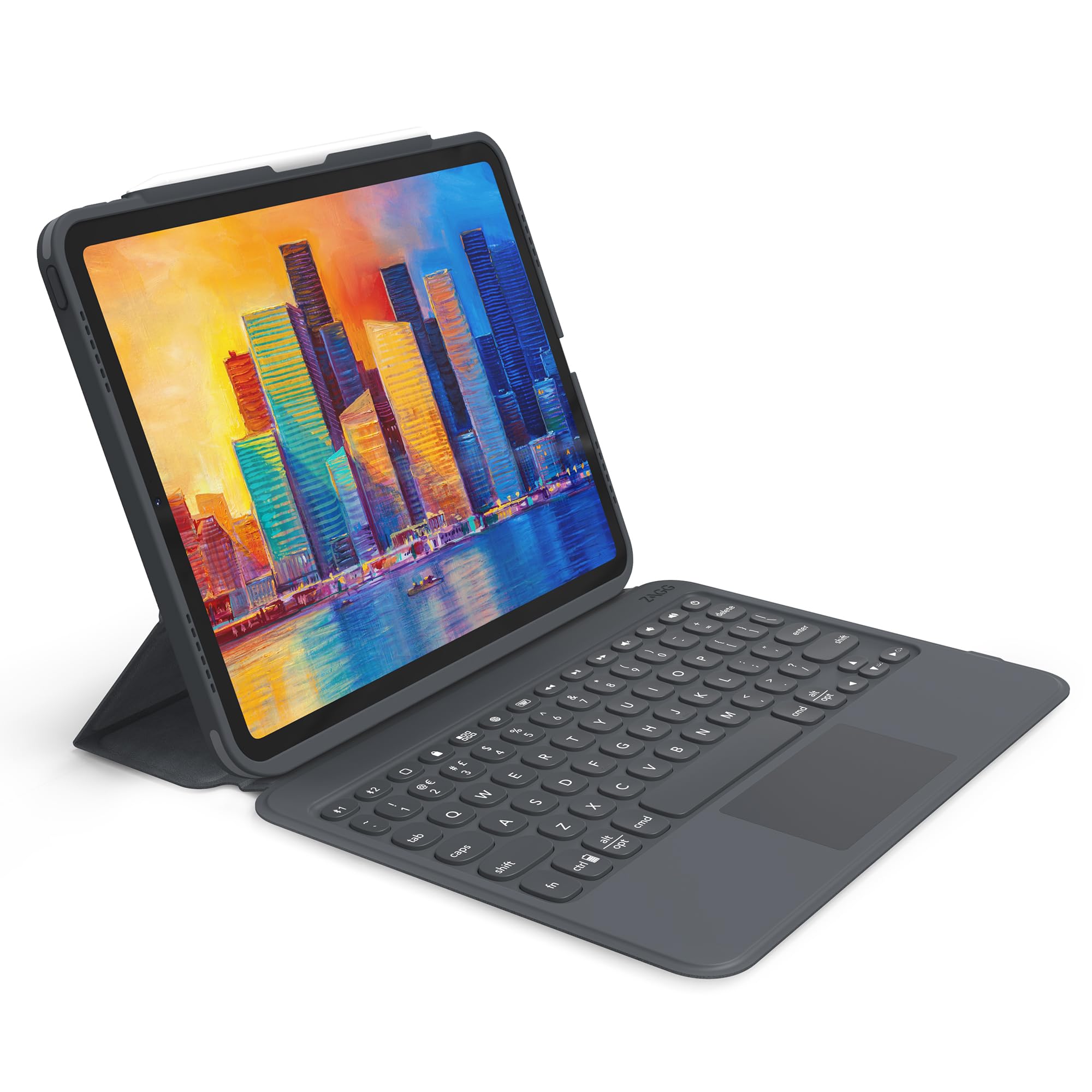 ZAGG Pro Keys Wireless Keyboard with Trackpad | Detachable Case for Apple iPad 10.2