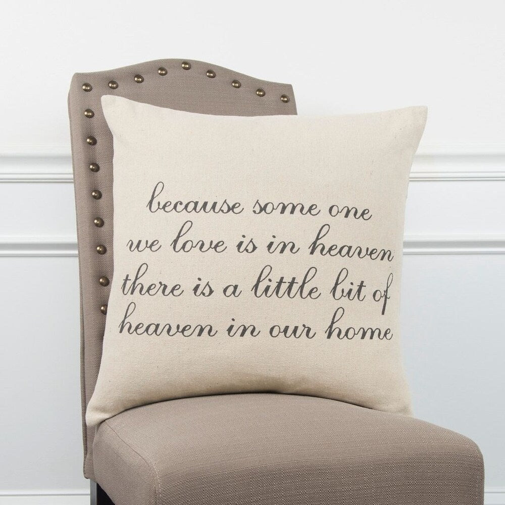 Heavenly Home Decor Pillow Cover - Soft & Stylish Throw Pillow Case for Living Room, Bedroom, or Nursery - Perfect for Cozy Home Decor