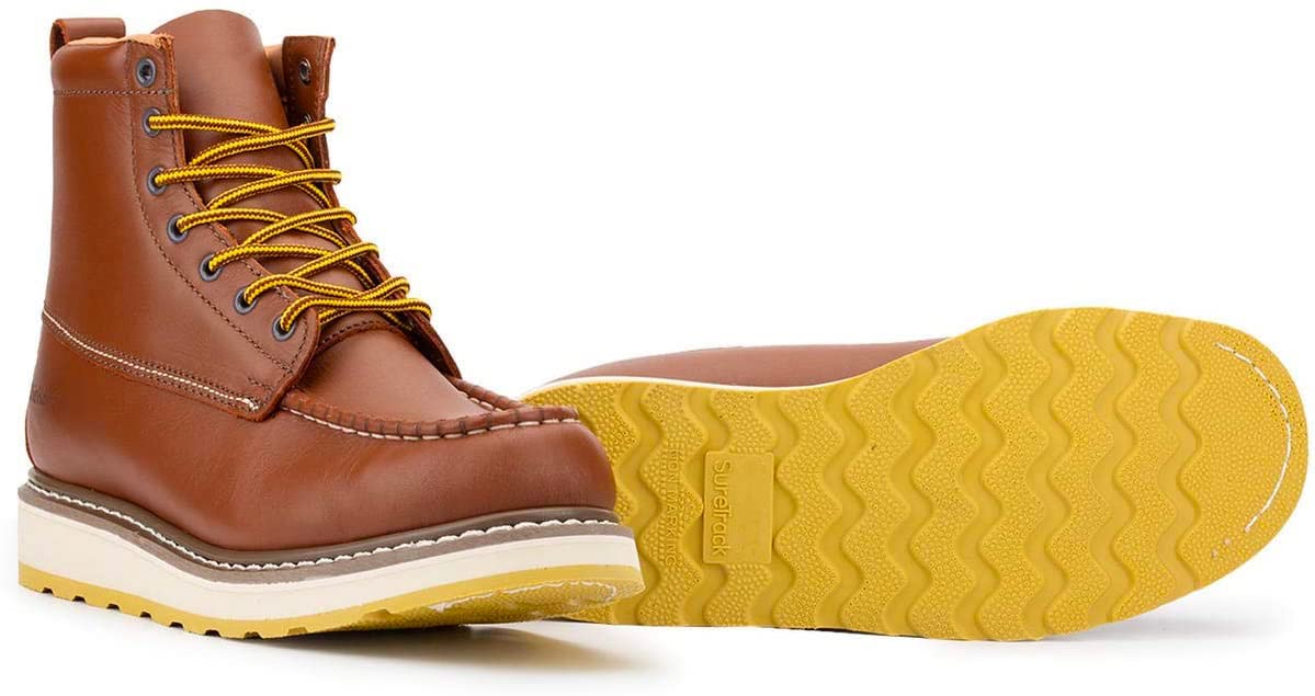 HANDPOINT Men's Steel Toe Work Boots - 6