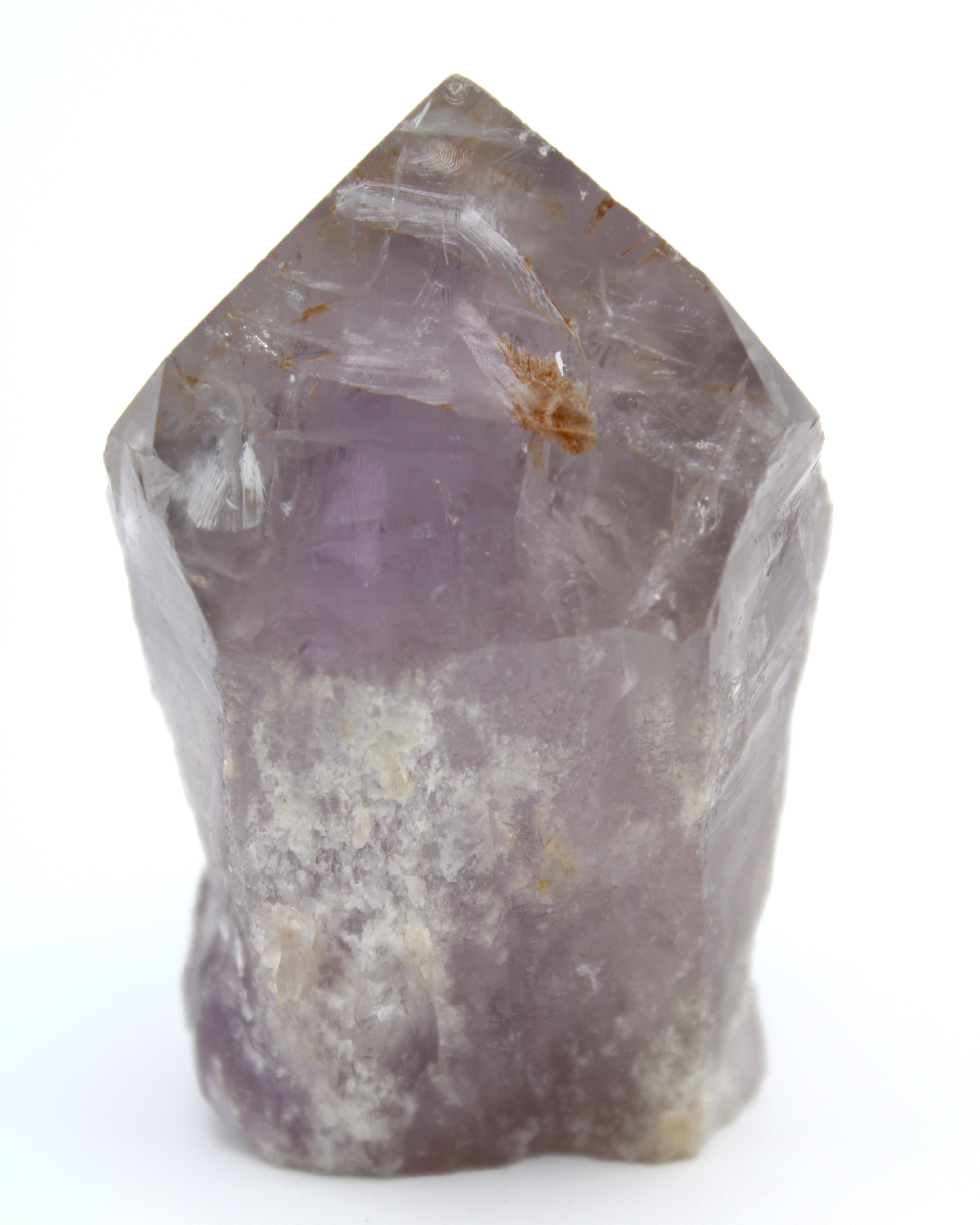 Natural Bahai Amethyst Point Crystal - Rare Collectible from Closed Mine | Healing Stone for Meditation, Home Decor & Spiritual Gifts