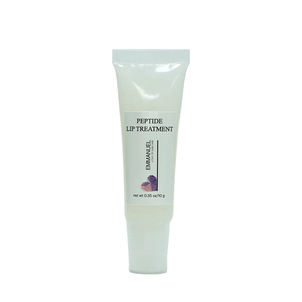 Best Peptide Lip Treatment for Dry Lips - Hydrating & Plumping Lip Balm for Smooth, Soft Lips - Perfect for Winter Care & Daily Use