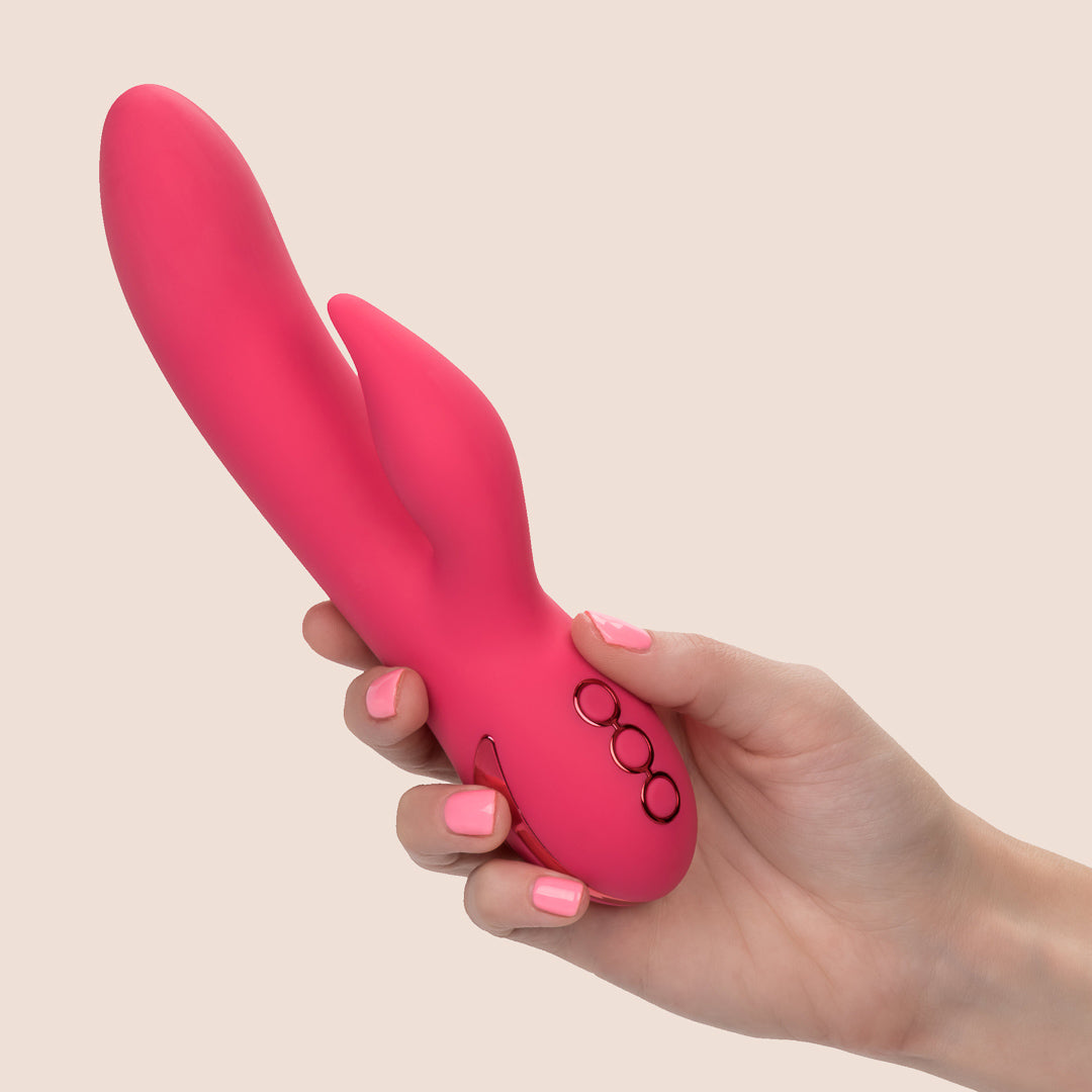 California Dreaming® San Francisco Sweetheart G Spot Massager - Powerful Vibrating & Thrusting Motion for Intense Pleasure - Perfect for Couples Play & Solo Sensual Exploration