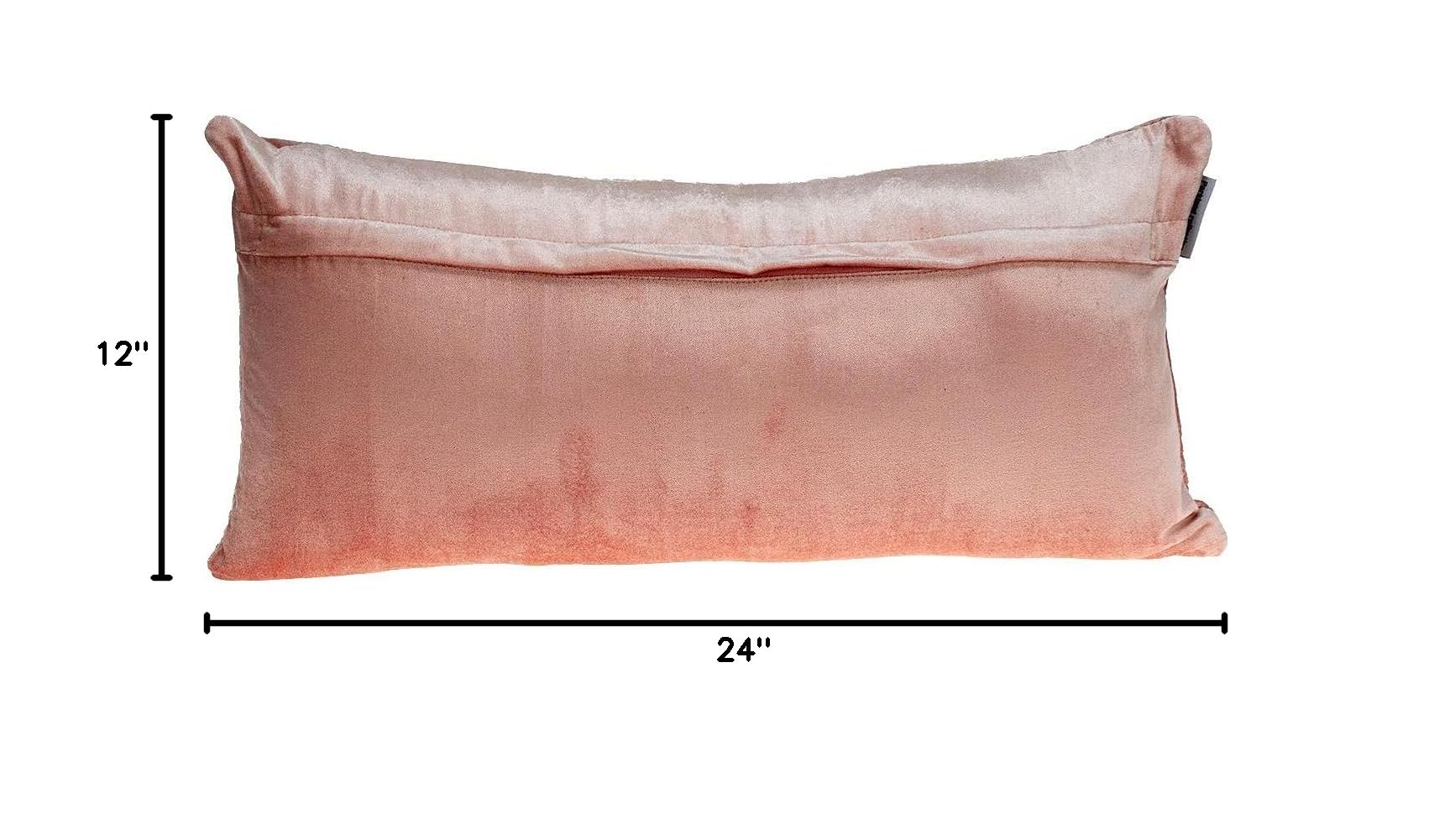 Stylish Iphis Transitional Pink Throw Pillow - Soft Decorative Cushion for Sofa, Bed & Home Decor - Perfect for Living Room, Bedroom & Nursery Accents