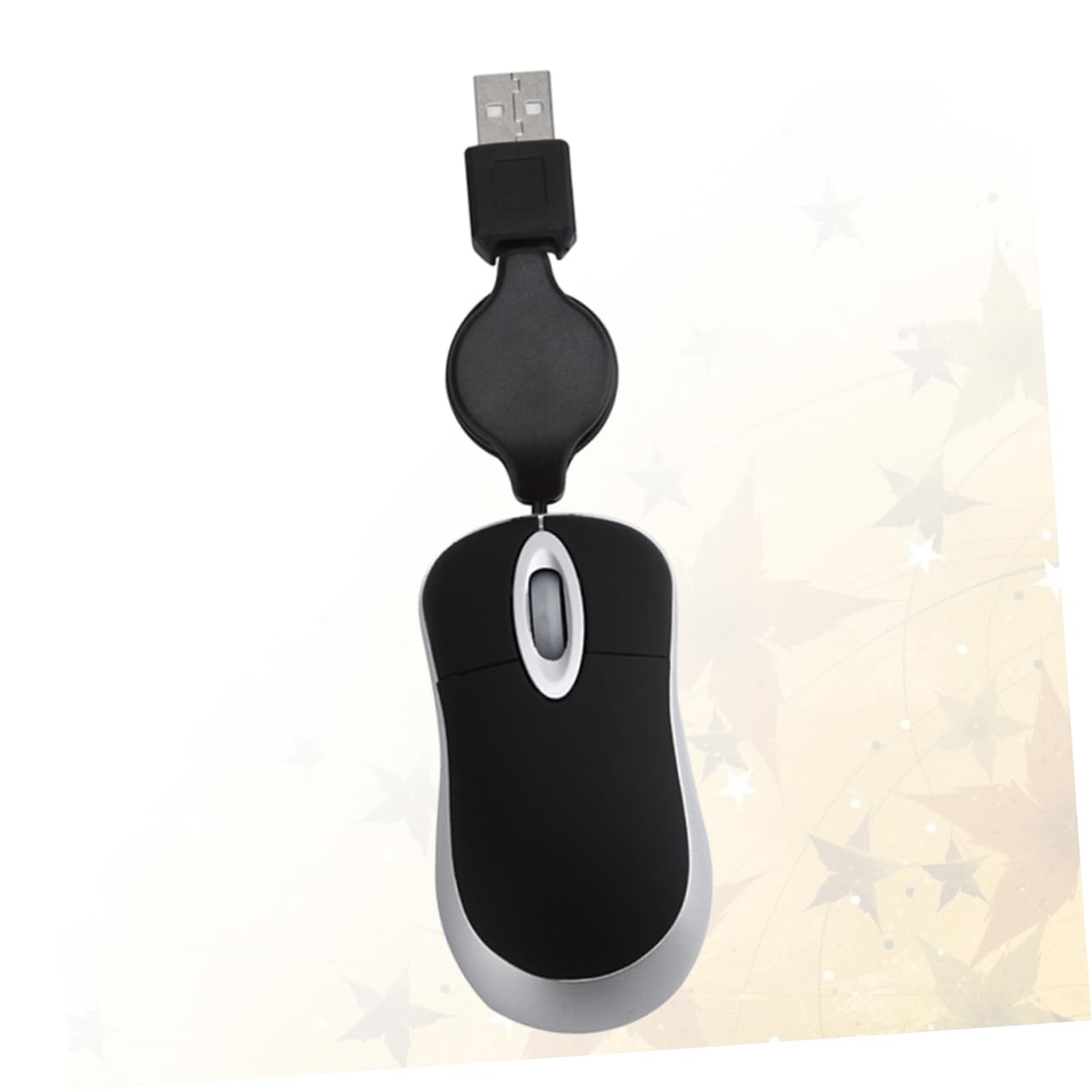 Housoutil 2-Pack Wired Computer Mice - 1600DPI High Precision Ergonomic Mini Mouse for Laptop, Notebook, PC - Portable USB Mouse for Left & Right Hand Users - Ideal for Office, Gaming, and Travel Use