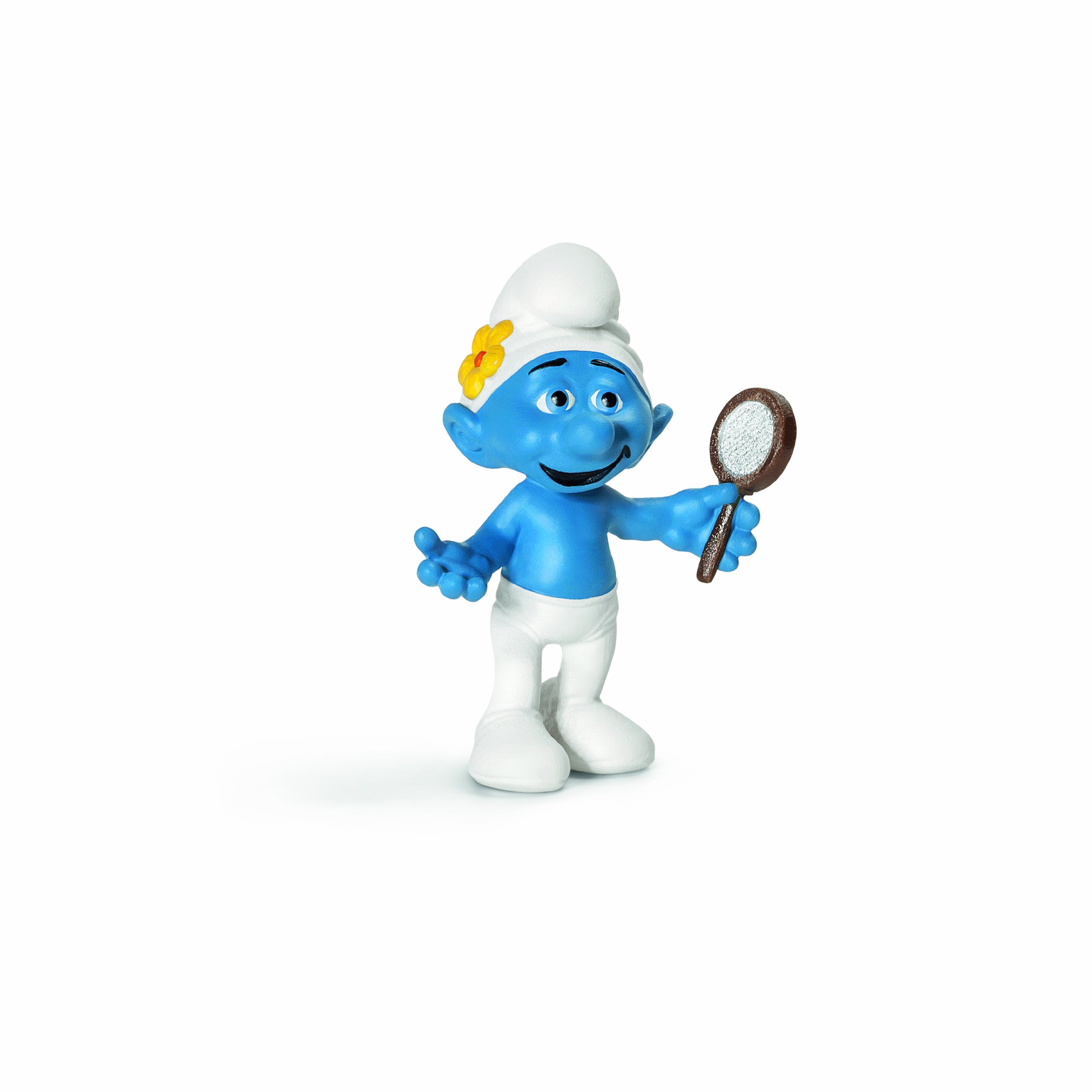 Schleich Vanity Smurf Movie Toy Figure - Collectible Smurfs Character for Kids & Fans - Perfect for Playtime, Gifts & Display