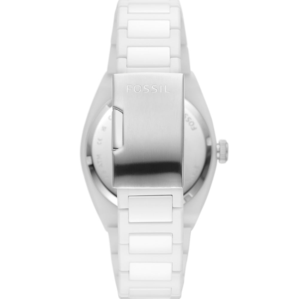 Fossil Everett CE5026 Men's Stainless Steel Chronograph Watch - Perfect for Business, Casual & Formal Wear