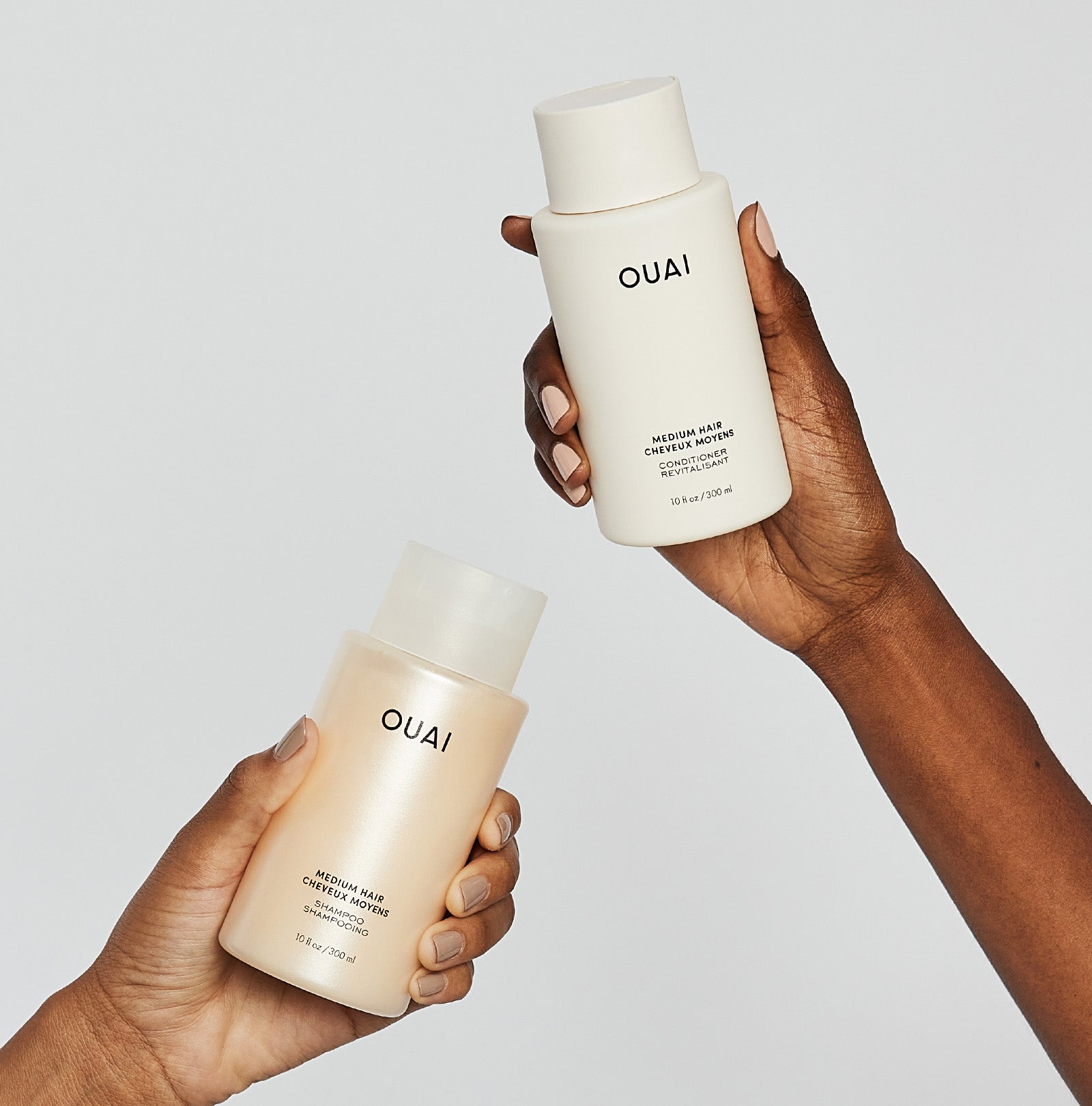 Best Medium Hair Shampoo & Conditioner Set for Thick or Wavy Hair - Hydrating & Volumizing Hair Care for Daily Use at Home or Salon