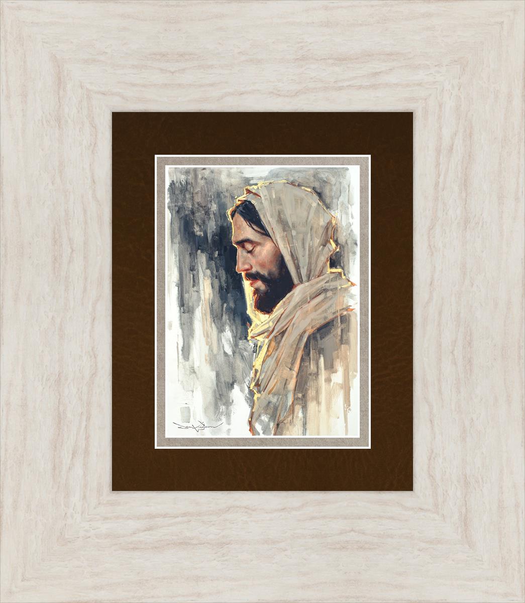 Not My Will But Thine - Inspirational Christian Wall Art Decor for Home, Office & Church - Perfect for Prayer Rooms, Bible Study & Spiritual Gifts