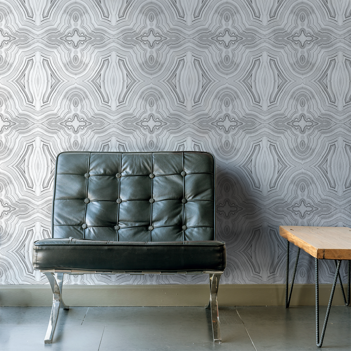 Agate Soft Wallpaper - Natural Stone Textured Peel and Stick Wallpaper for Home Decor, Bedroom, Living Room, Bathroom