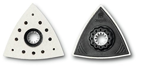 Fein 63806140220 Oscillating Polishing Pads (2 Pack) - Premium Sanding Discs for Wood, Metal & Auto Detailing - Perfect for DIY Projects & Professional Finishing Work