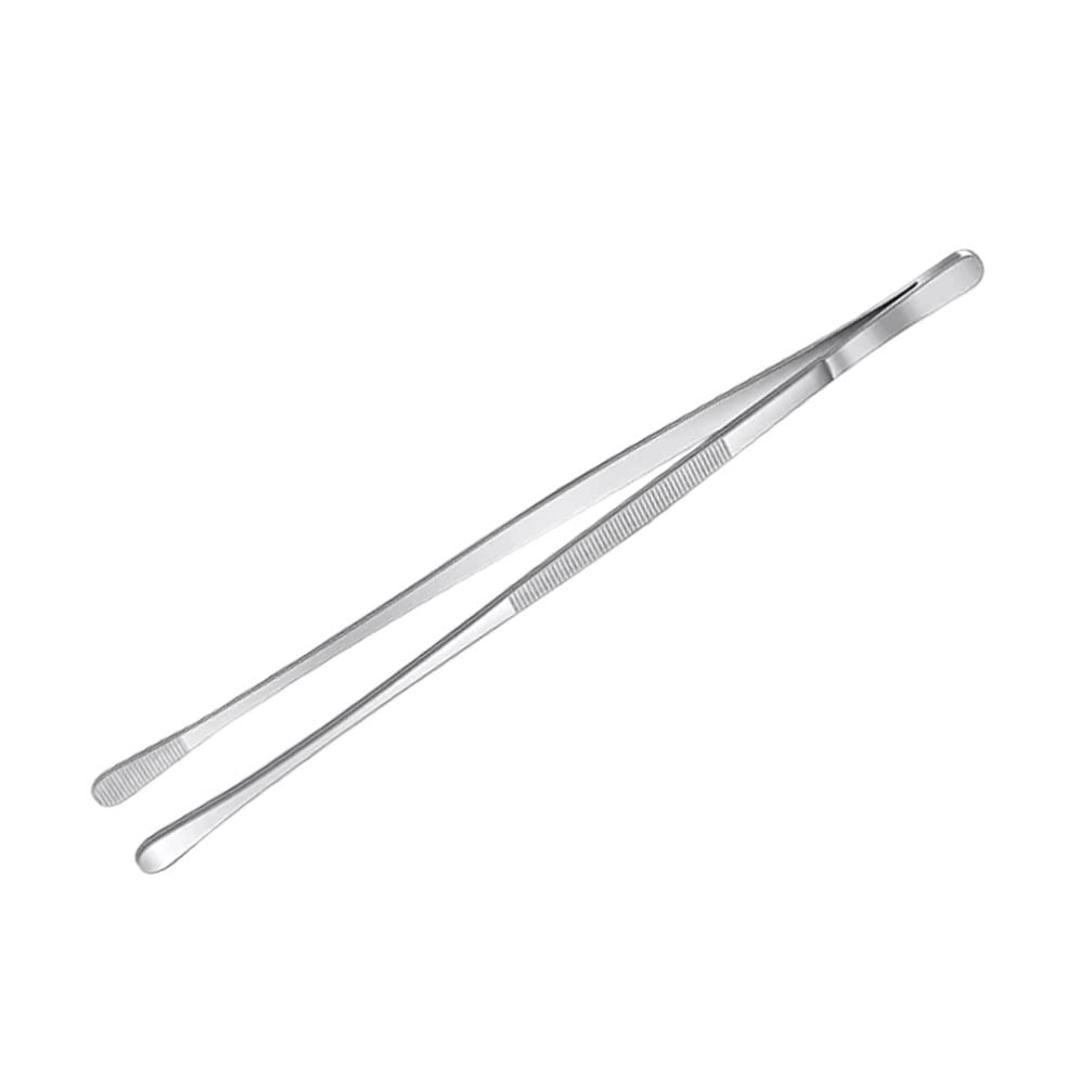 Premium Stainless Steel Grill Tongs - Professional BBQ Tongs for Outdoor Cooking, Camping & Backyard Grilling - Heavy Duty Food Tongs for Meat, Toast & More - Perfect for Grilling, Picnics & Tailgating