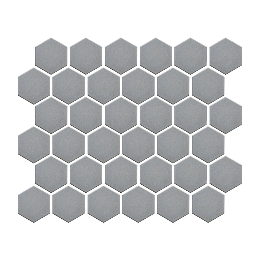 Foundry Mosaic Collection - Silver Mist Penny Round Tiles for Kitchen Backsplash, Bathroom, and Shower Walls | Peel and Stick DIY Home Decor