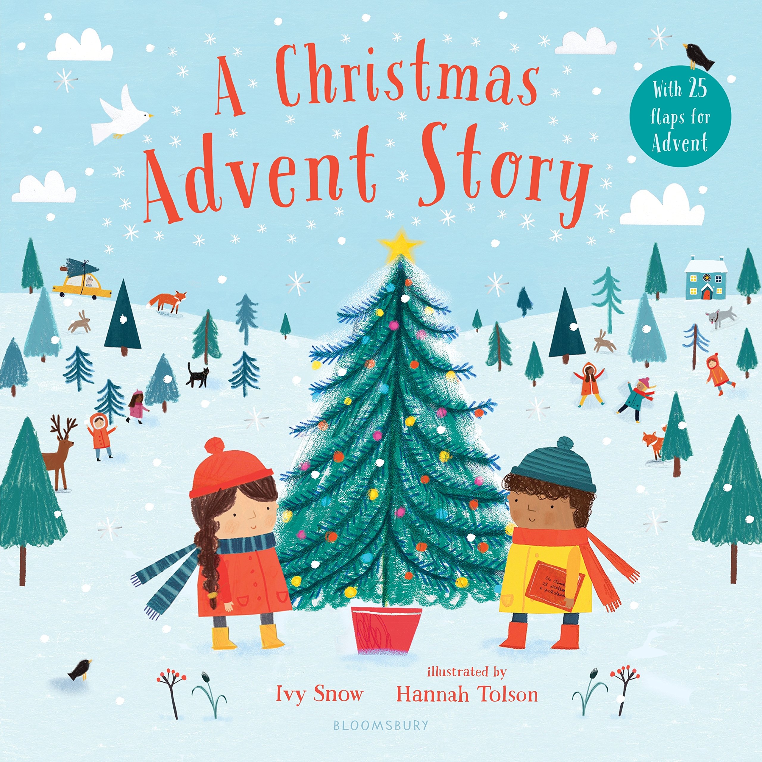 Christmas Advent Story Book - 24 Days of Holiday Tales for Kids & Families | Perfect for Bedtime Reading & Festive Countdown