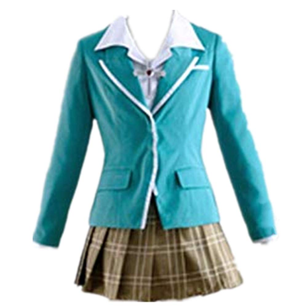 Anime Rosario + Vampire Moka Akashiya Yokai Academy Uniform Cosplay Costume - Perfect for Halloween, Cosplay Events & Anime Conventions