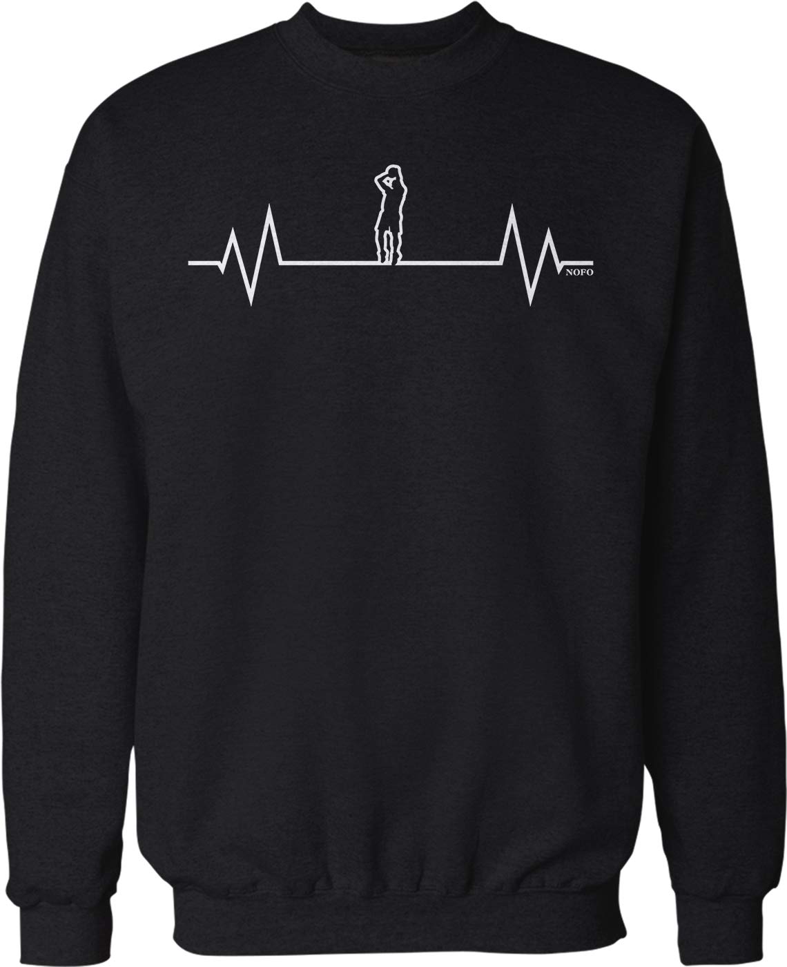 I Love Basketball Crew Neck Sweatshirt - Comfortable Basketball Fan Apparel for Men & Women - Perfect for Games, Training and Casual Wear