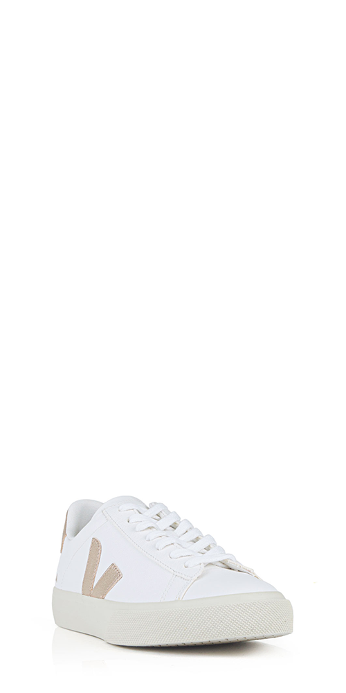 Premium Campo Leather Sneakers for Men & Women - White Platine Color - Comfortable & Stylish Casual Shoes for Walking, Travel & Everyday Wear