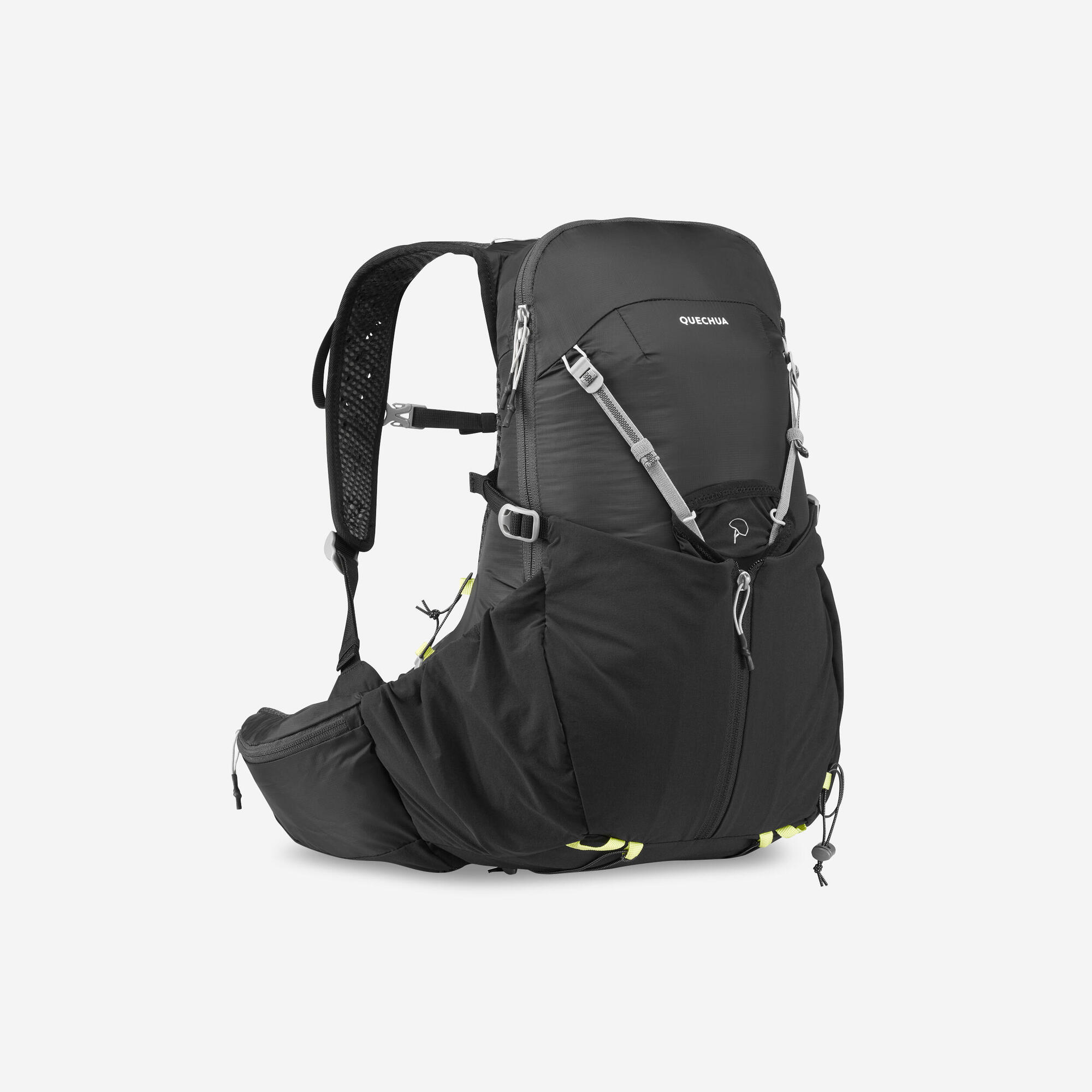 Quechua FH500 17L Lightweight Hiking Backpack - Water-Resistant Daypack for Outdoor Adventures, Camping & Travel | Perfect for Hiking, Trekking & Daily Commute