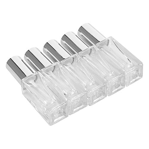 Refillable 6ml Spray Dispenser with Silver Nozzle - Empty Perfume Bottle for Essential Oils, Body Oil & Travel - Perfect for Home, Office & On-the-Go Use